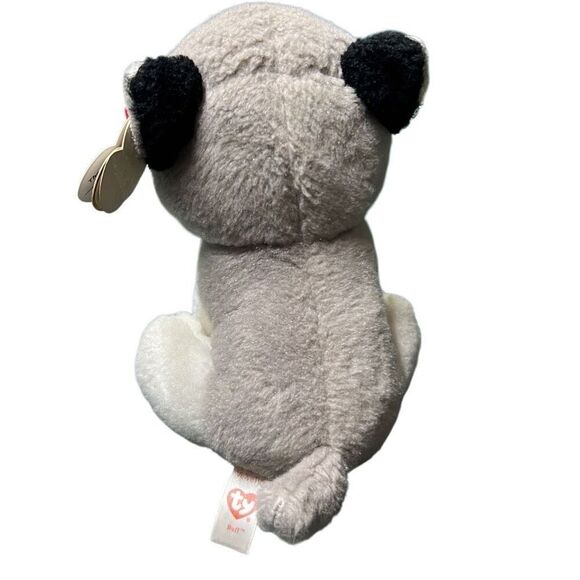 Ty Beanie Babies Original Gray & White Husky Dog Plush Blue Sparkle Eyes NWT - Picture 4 of 13